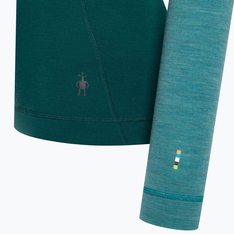Damen-Thermoaktiv-Longsleeve Smartwool Classic Thermal Merino Baselayer 1/4 Zip Boxed emerald 6