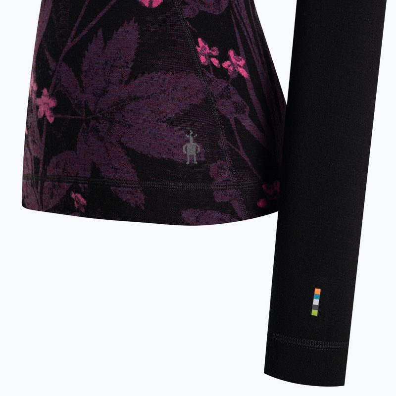 Damen-Thermoaktivshirt Smartwool Classic Thermal Merino Baselayer 1/4 Zip Boxed purple iris 6