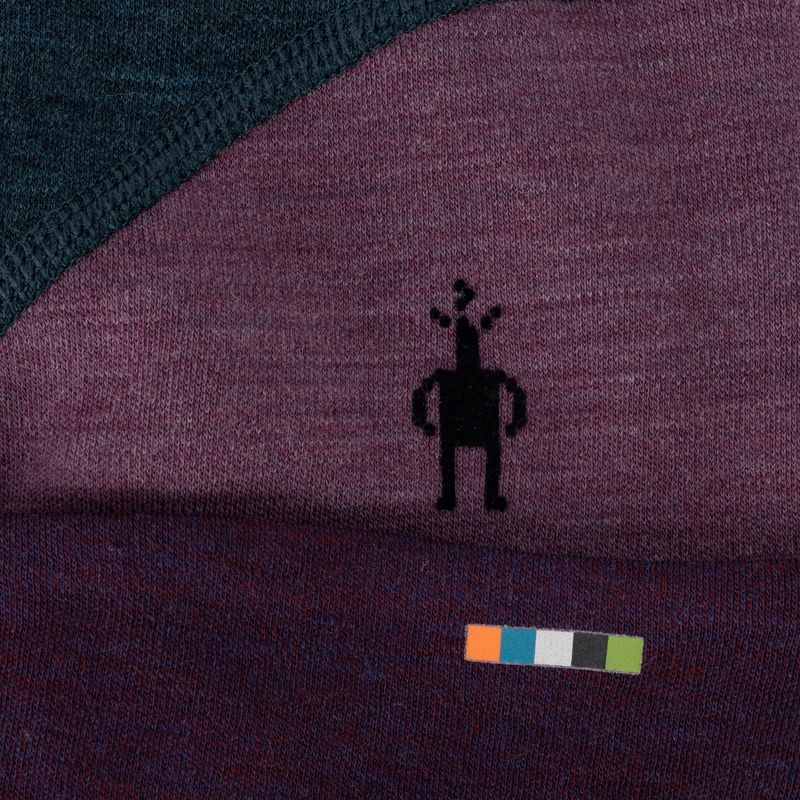 Smartwool Thermal Merino Colorblock Wintermütze twilight blue heather 3