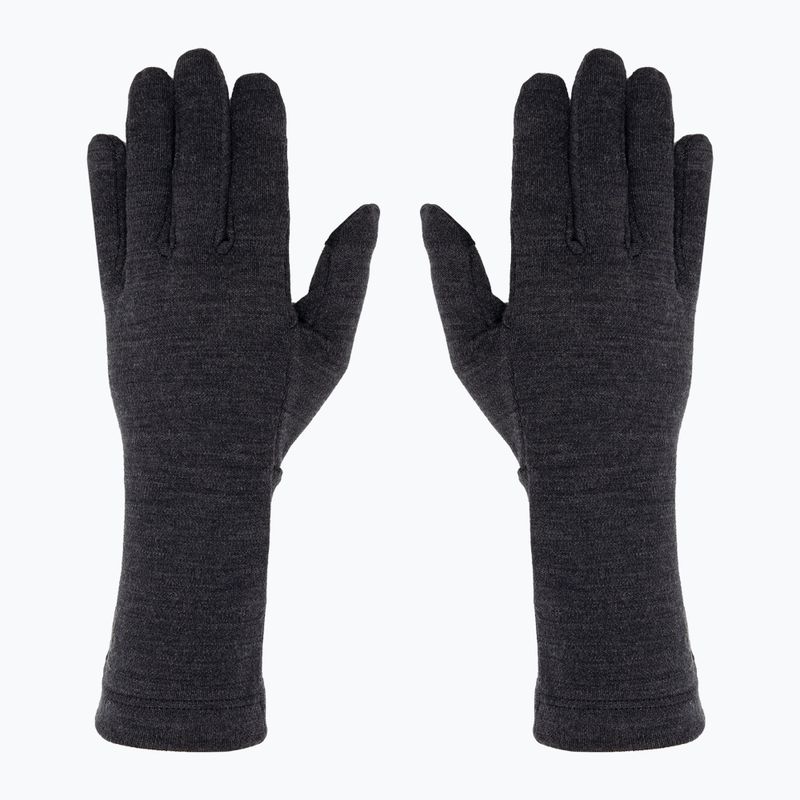 Smartwool Thermal Merino anthrazitfarbene Trekking-Handschuhe 3