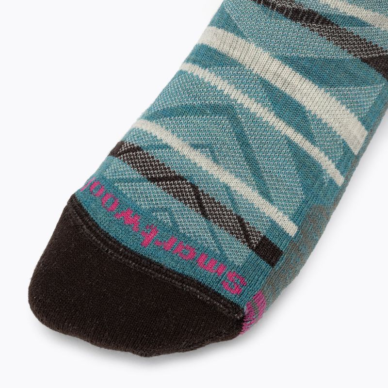 Damen Trekkingsocken Smartwool Hike Light Cushion Under The Stars Crew cascade grün