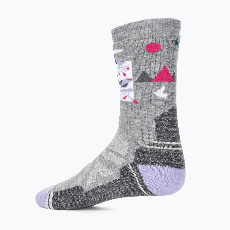 Damen Trekkingsocken Smartwool Hike Full Cushion Alpine Perch Crew hellgrau 2