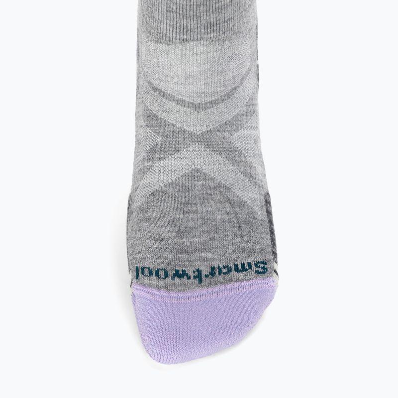Damen Trekkingsocken Smartwool Hike Full Cushion Alpine Perch Crew hellgrau
