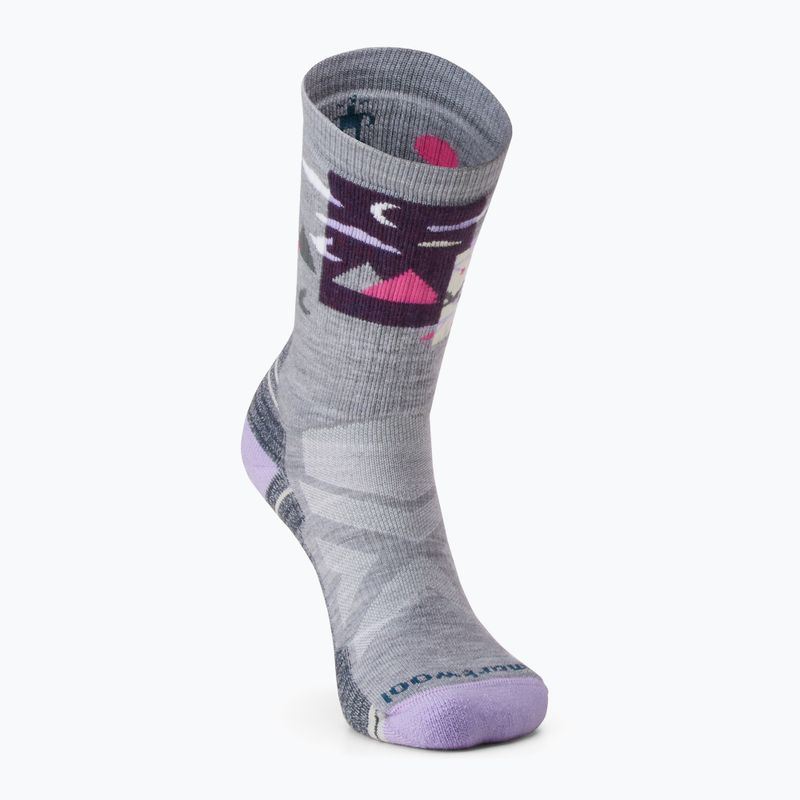 Damen Trekkingsocken Smartwool Hike Full Cushion Alpine Perch Crew hellgrau