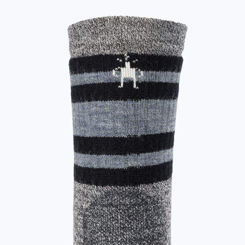 Smartwool Hike Full Cushion Lolo Trail Crew Asche Holzkohle Trekkingsocken