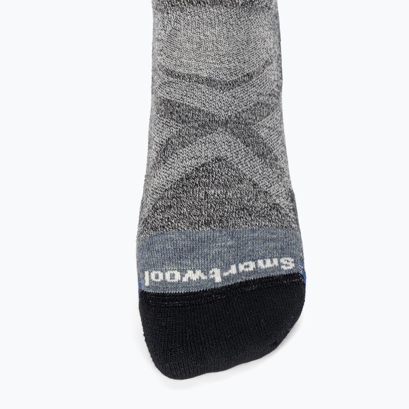 Smartwool Hike Full Cushion Lolo Trail Crew Asche Holzkohle Trekkingsocken