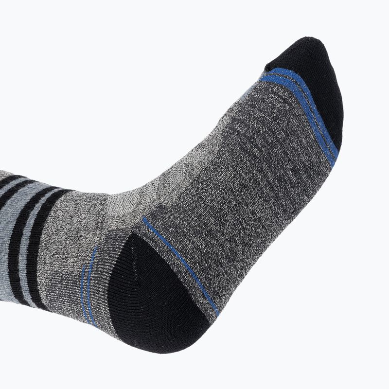 Smartwool Hike Full Cushion Lolo Trail Crew Asche Holzkohle Trekkingsocken