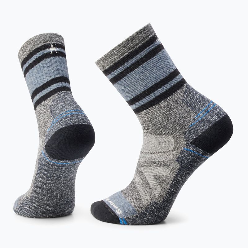 Smartwool Hike Full Cushion Lolo Trail Crew Asche Holzkohle Trekkingsocken