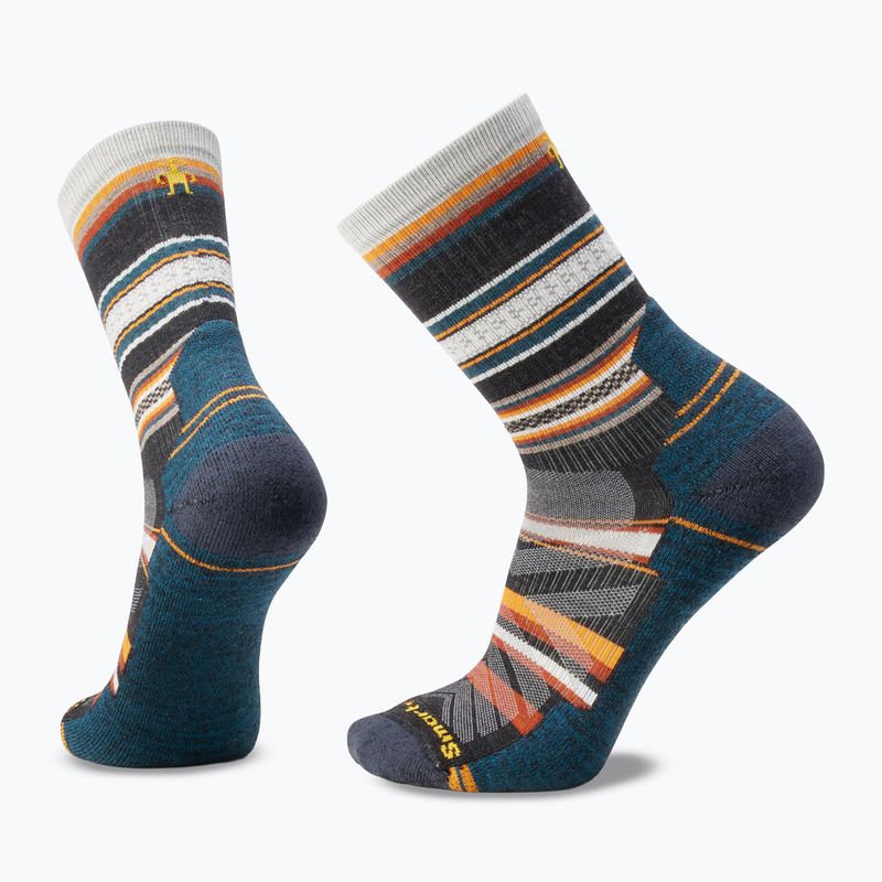 Socken Smartwool Hike Panorama Crew charcoal