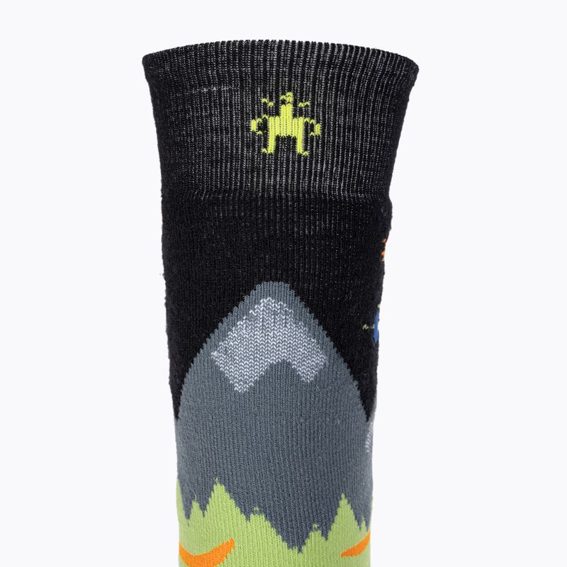 Smartwool Kindersocken Wintersport Full Cushion Mountain Moose Pattern OTC schwarz 4