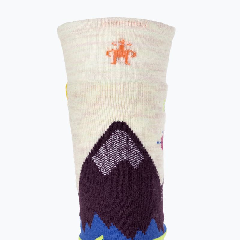 Smartwool Kindersocken Wintersport Full Cushion Mountain Moose Pattern OTC moonbeam