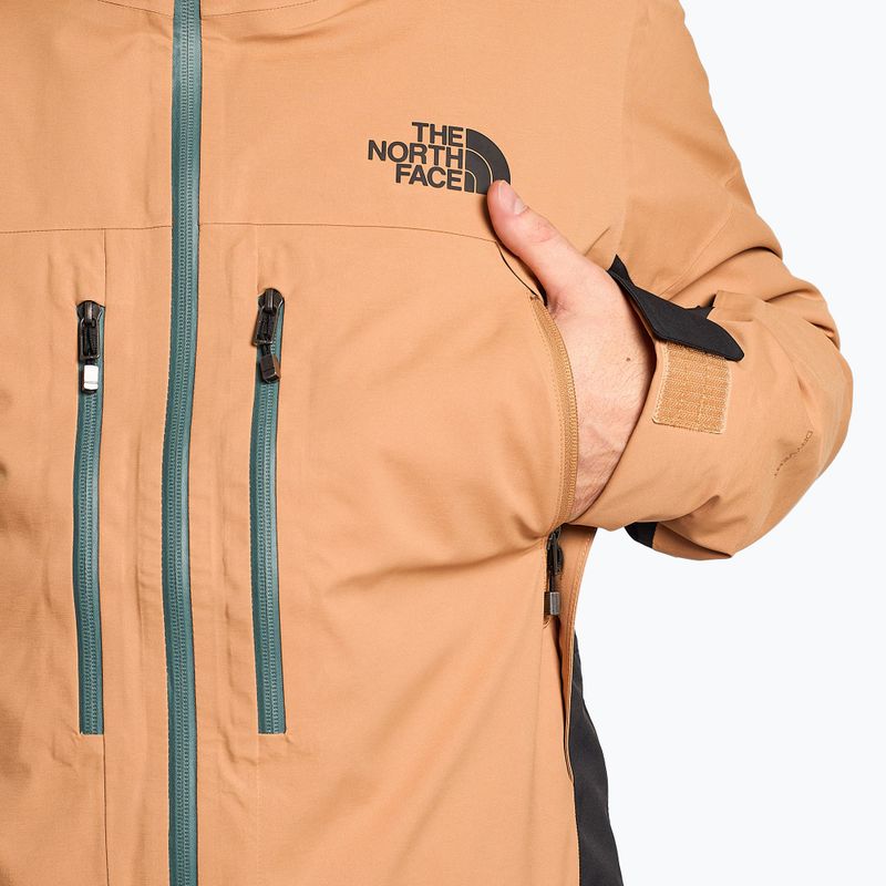 Herren Skijacke The North Face Mount Bre Mandelbutter/schwarz 4