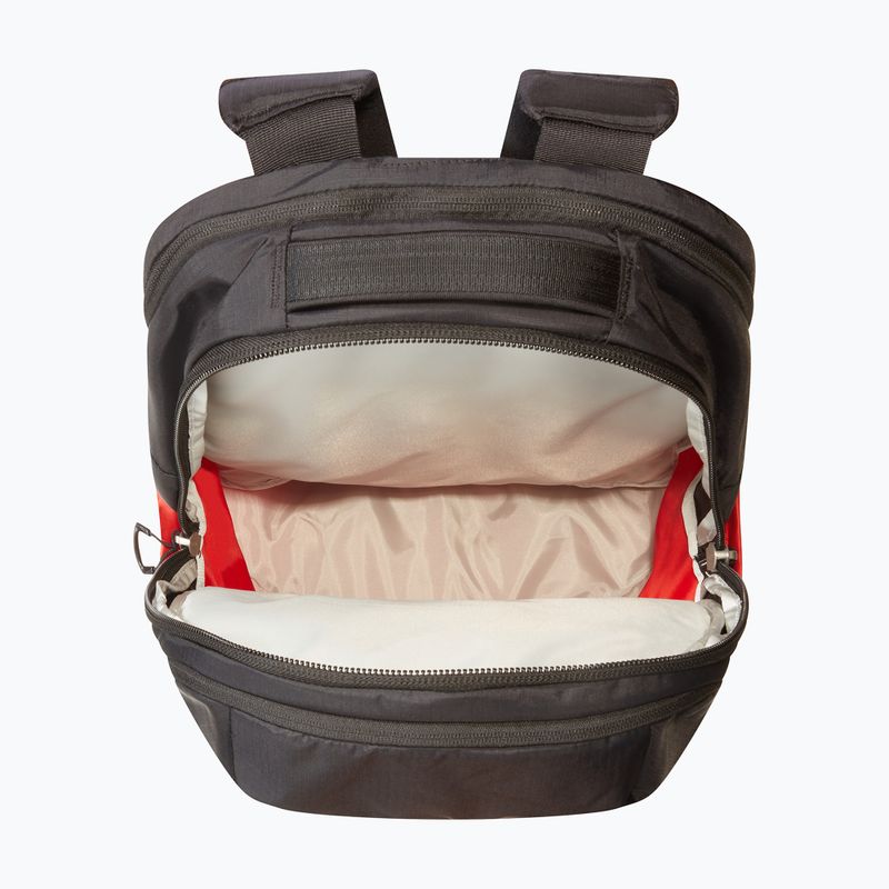 The North Face Borealis 28 l feuerrot dip dye großen Druck / schwarz Wandern Rucksack 4
