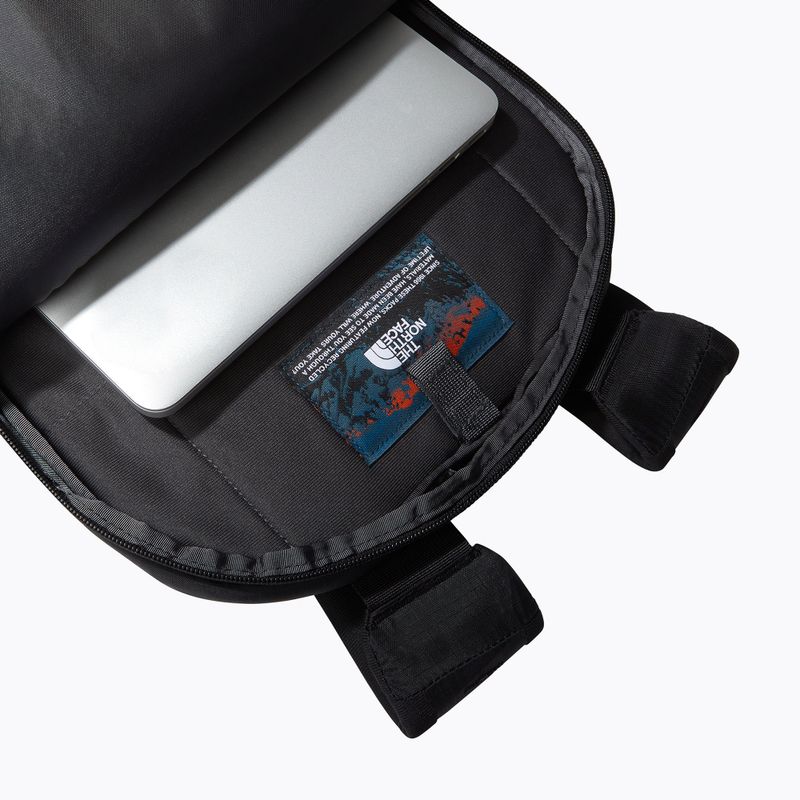 The North Face Borealis 28 l feuerrot dip dye großen Druck / schwarz Wandern Rucksack 6