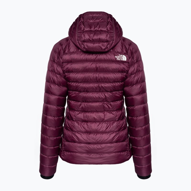 Damen Winterjacke The North Face Summit Breithorn Hoodie Boysenberry 6