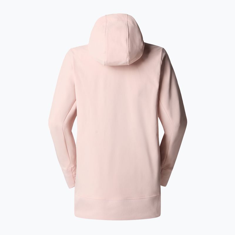 Damen-Trekking-Sweatshirt The North Face Tekno Pullover Hoodie rosa Moos 5