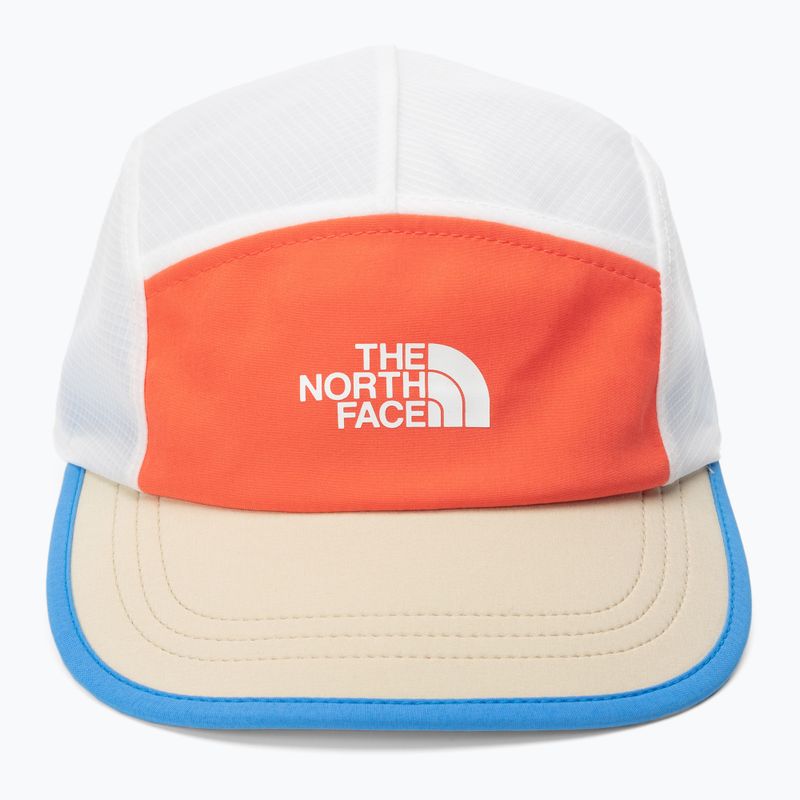 The North Face Run optisch blau/strahlend orange/weiß Laufmütze 4