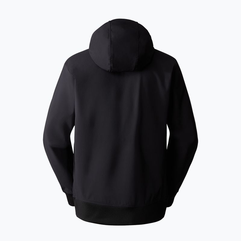 Herren-Trekking-Sweatshirt The North Face Tekno Logo Hoodie schwarz 6