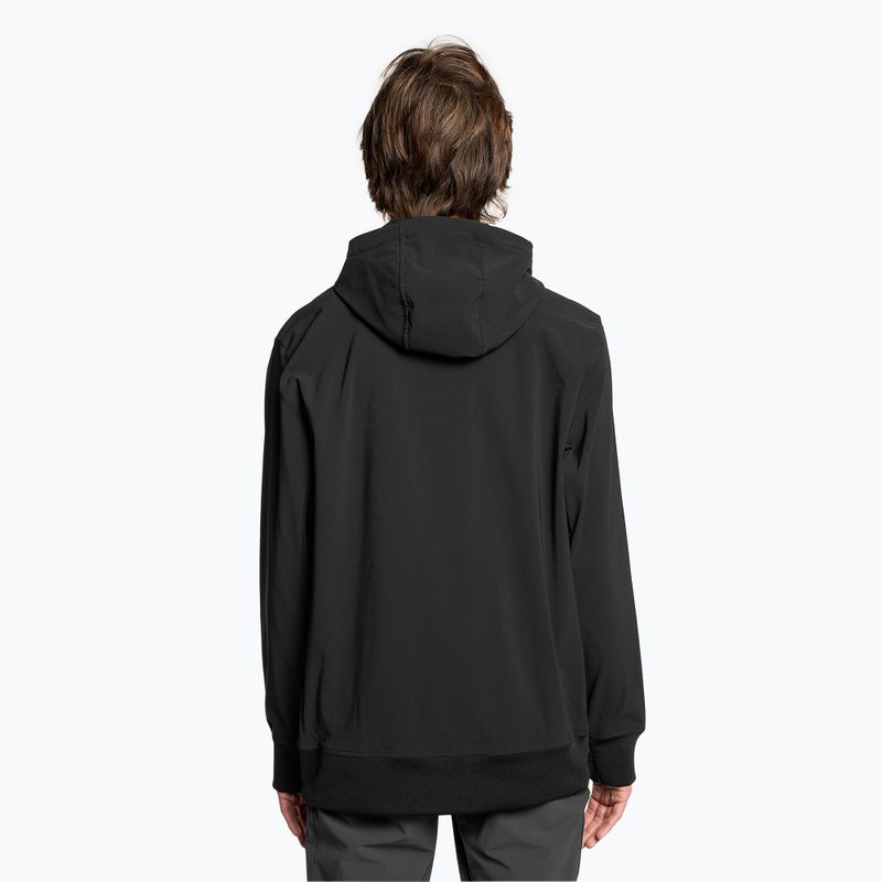 Herren-Trekking-Sweatshirt The North Face Tekno Logo Hoodie schwarz 2