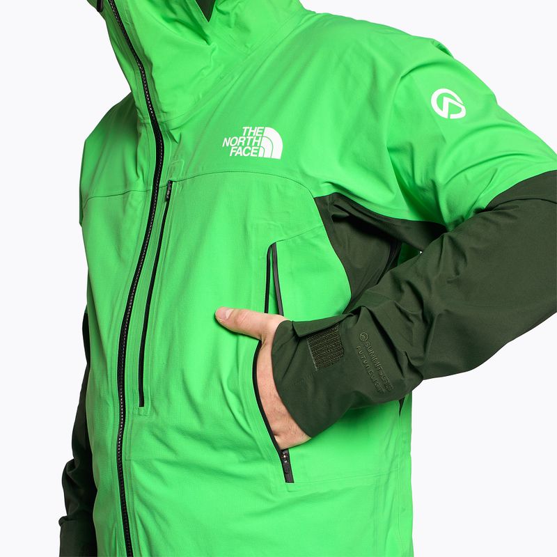 Herren Skijacke The North Face Summit Stimson Futurelight chlorophyl grün 5