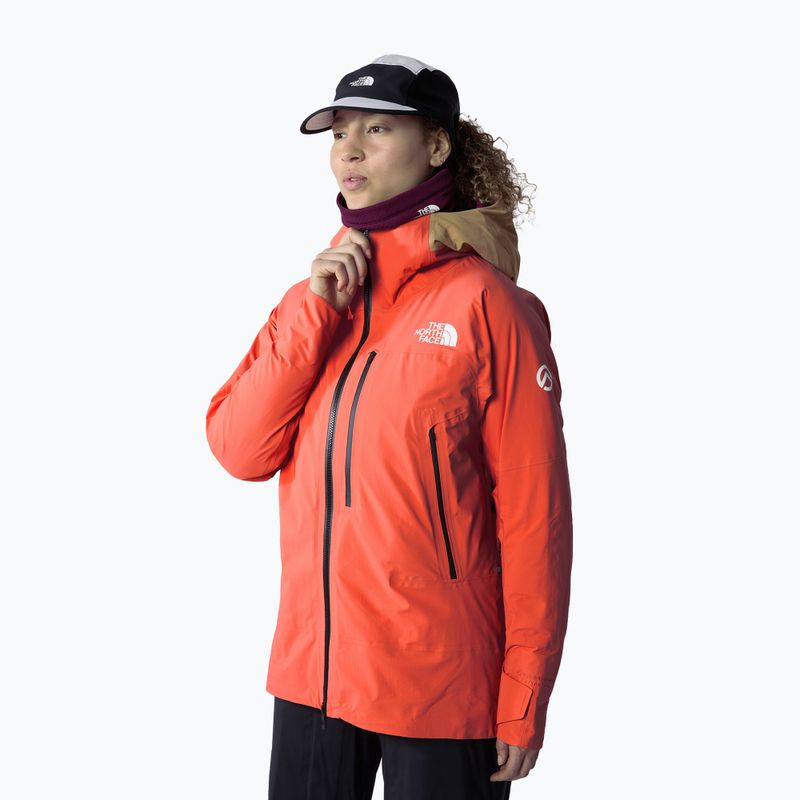 Damen Skijacke The North Face Summit Stimson Futurelight leuchtend orange/mandelbutter 4