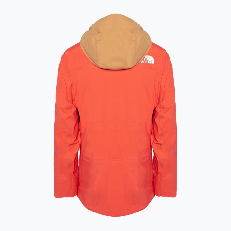 Damen Skijacke The North Face Summit Stimson Futurelight leuchtend orange/mandelbutter 6