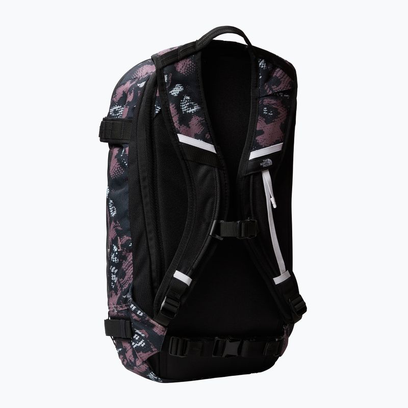 Damen-Snowboard-Rucksack The North Face Slackpack 2.0 20 l rehgrau Schlangenbeschwörer-Druck/schwarz/rehgrau 2