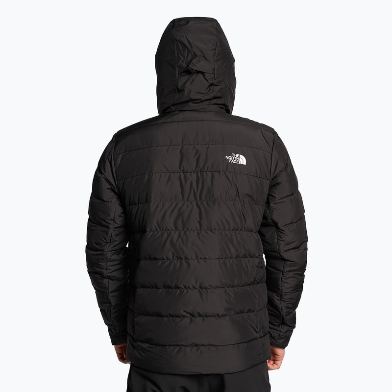 Herren Daunenjacke The North Face Aconcagua 3 Hoodie schwarz 2