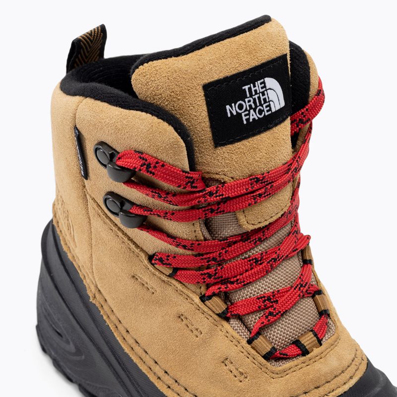 The North Face Chilkat V Lace Mandelbutter/schwarz Kinder-Trekkingstiefel 8