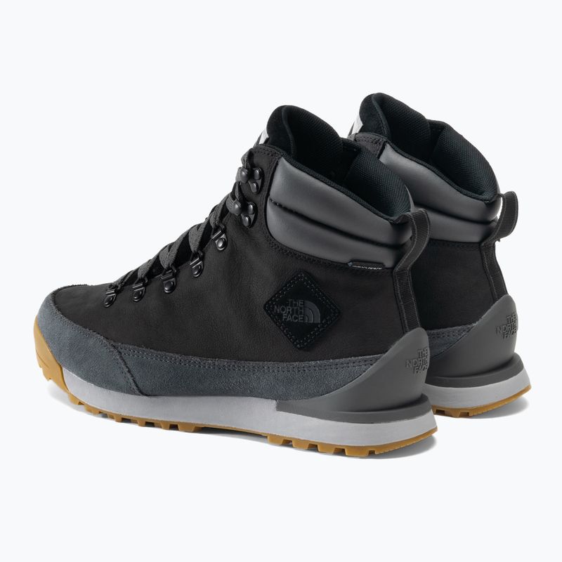 Herren-Trekkingstiefel The North Face Back To Berkeley IV Leather WP schwarz/asphaltgrau 3