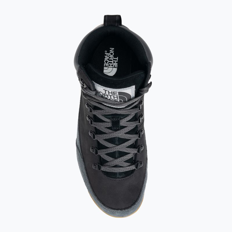 Herren-Trekkingstiefel The North Face Back To Berkeley IV Leather WP schwarz/asphaltgrau 6