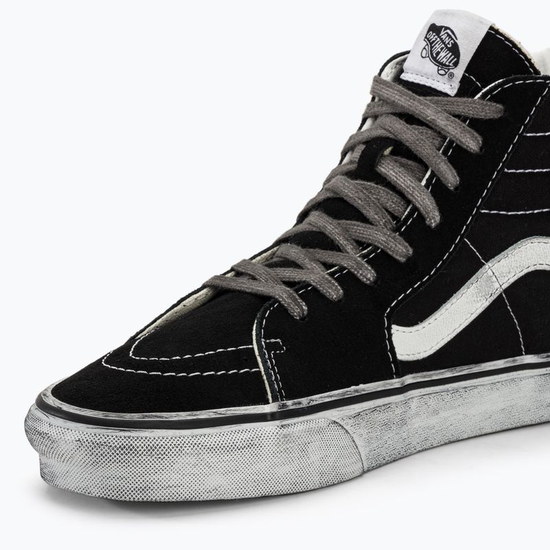 Schuhe Vans SK8-Hi Stressed black/white 7