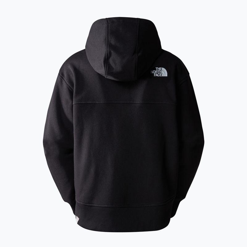 Damen Sweatshirt The North Face Essential FZ schwarz 2