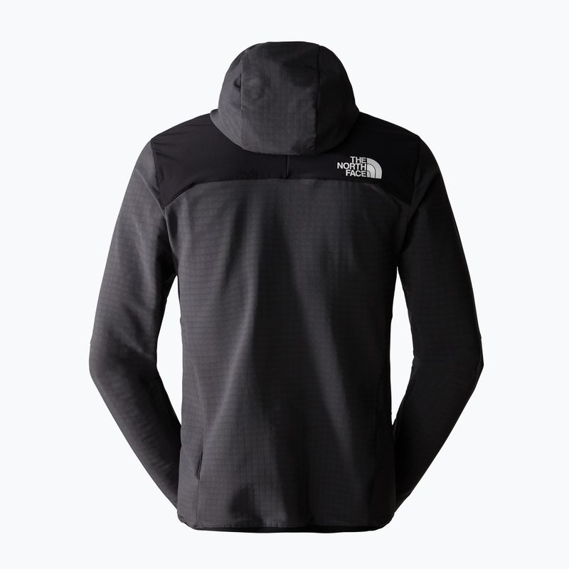 Herren The North Face Dawn Turn Hybrid Ventrix Midlayer Jacke sphaltgrau/schwarz/schockierend orange 6