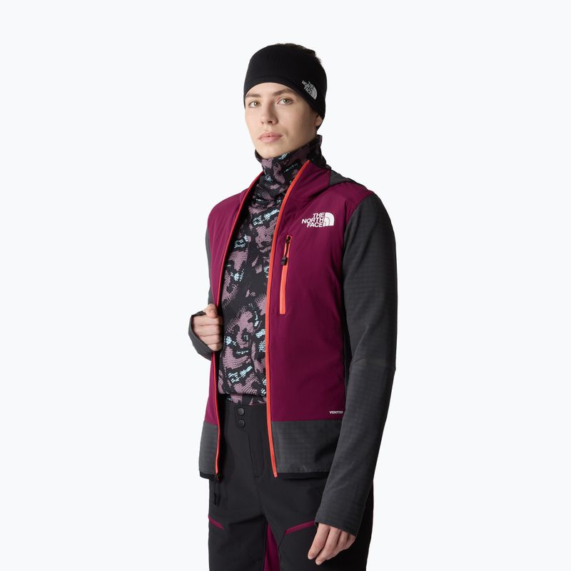 Damen Daunenjacke The North Face Dawn Turn Hybrid Ventrix Midlayer asphaltgrau/boysenberry