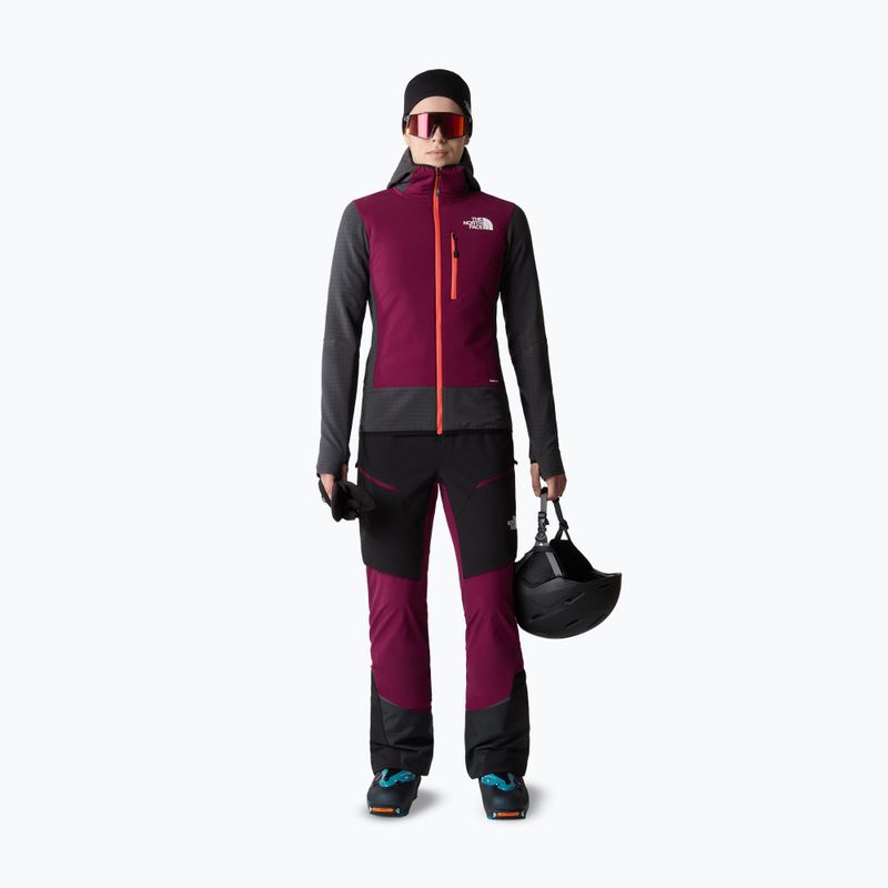 Damen Daunenjacke The North Face Dawn Turn Hybrid Ventrix Midlayer asphaltgrau/boysenberry 2