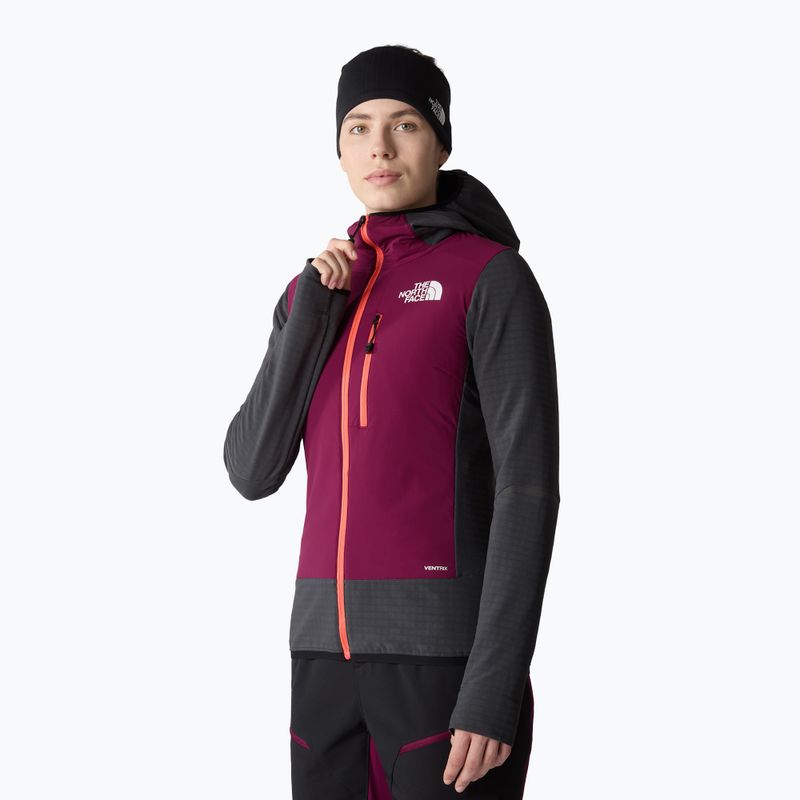 Damen Daunenjacke The North Face Dawn Turn Hybrid Ventrix Midlayer asphaltgrau/boysenberry 4