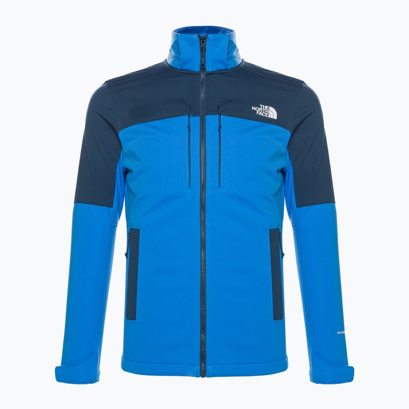 Herren Softshell-Jacke The North Face Diablo Softshell Abnehmbare Kapuze optisch blau/schattig blau 6
