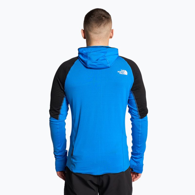 Herren The North Face Bolt Polartec Fleece Hoodie Optik blau/schwarz 2