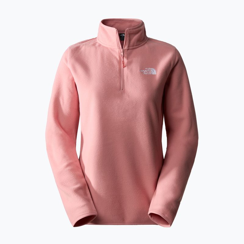 Damen Fleece-Sweatshirt The North Face 100 Glacier 1/4 Zip shady rose 4