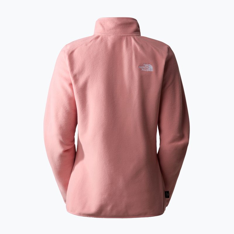 Damen Fleece-Sweatshirt The North Face 100 Glacier 1/4 Zip shady rose 5