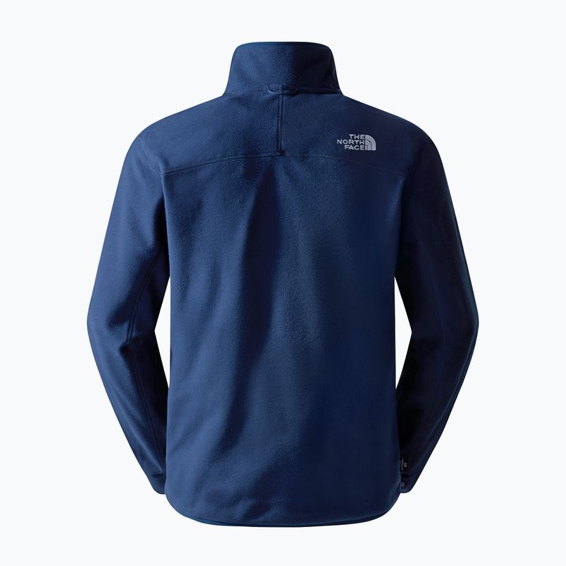 Herren Fleece-Sweatshirt The North Face 100 Glacier Full Zip summit navy 6