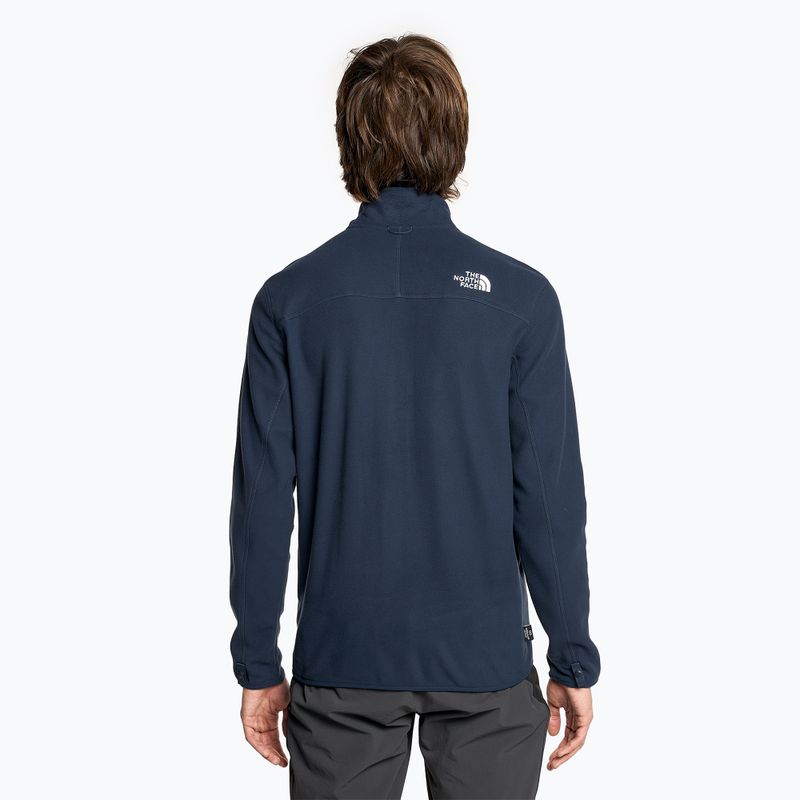 Herren Fleece-Sweatshirt The North Face 100 Glacier Full Zip summit navy 2