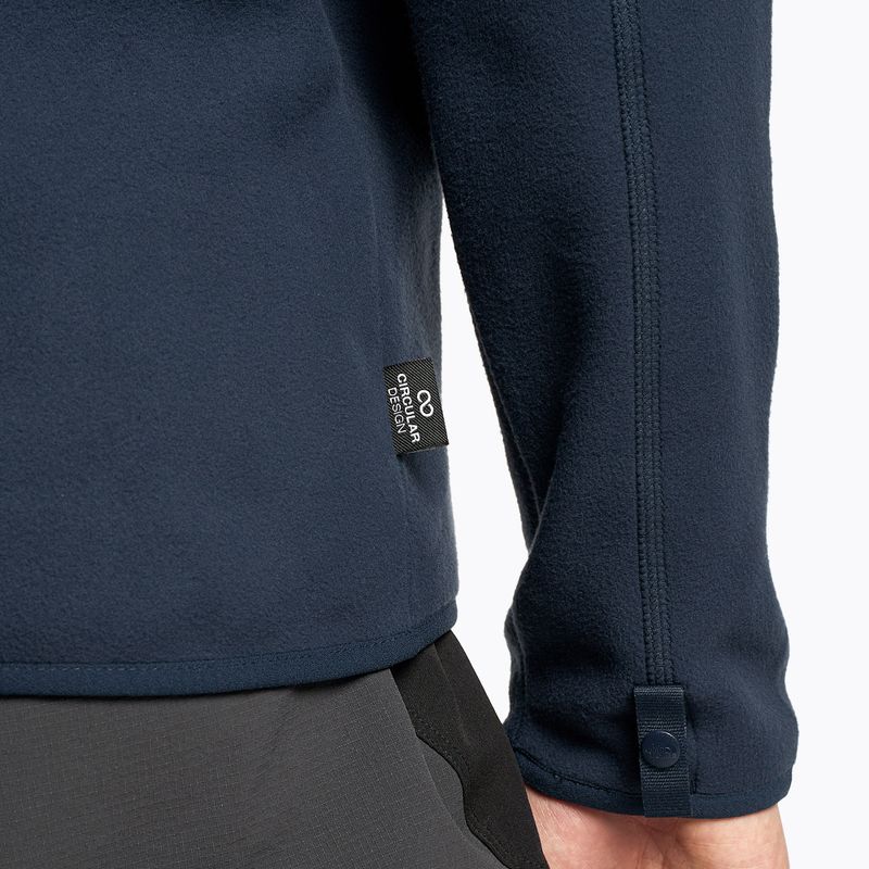 Herren Fleece-Sweatshirt The North Face 100 Glacier Full Zip summit navy 3