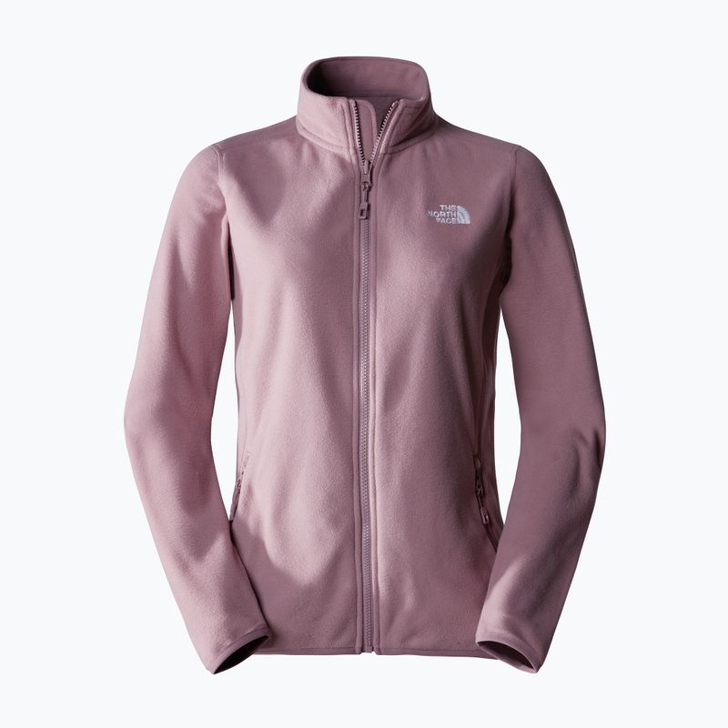 Damen Fleece-Sweatshirt The North Face 100 Glacier Fz rehgrau 5