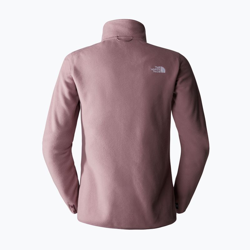 Damen Fleece-Sweatshirt The North Face 100 Glacier Fz rehgrau 6