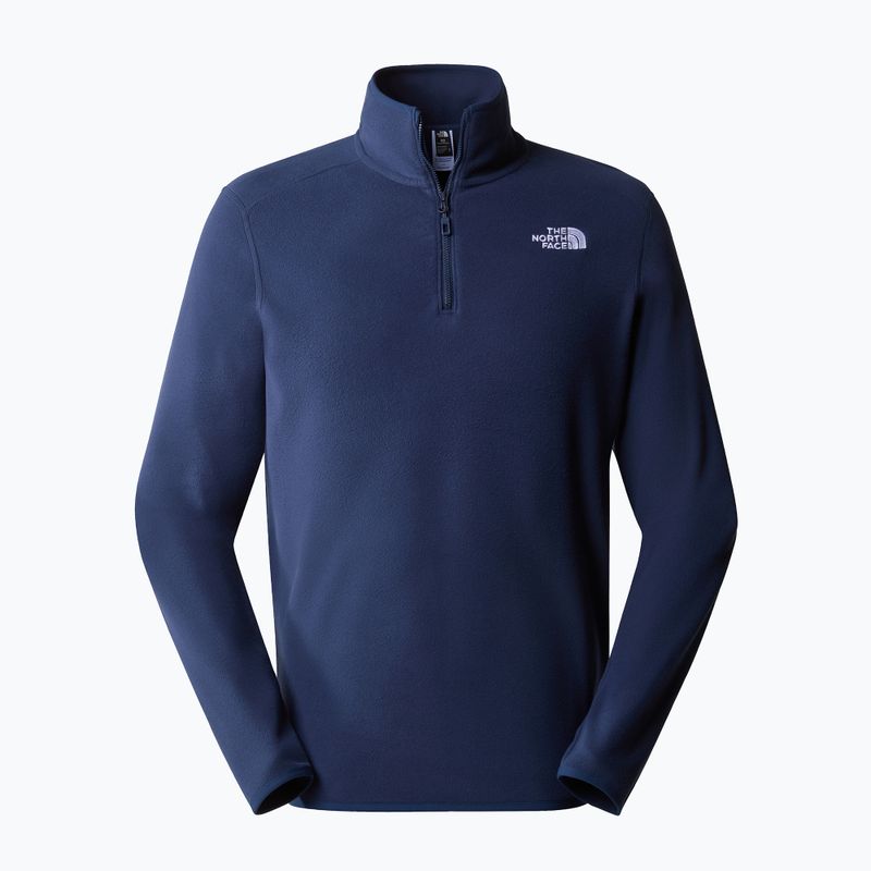 Herren Fleece-Sweatshirt The North Face 100 Glacier 1/4 Zip summit navy 4