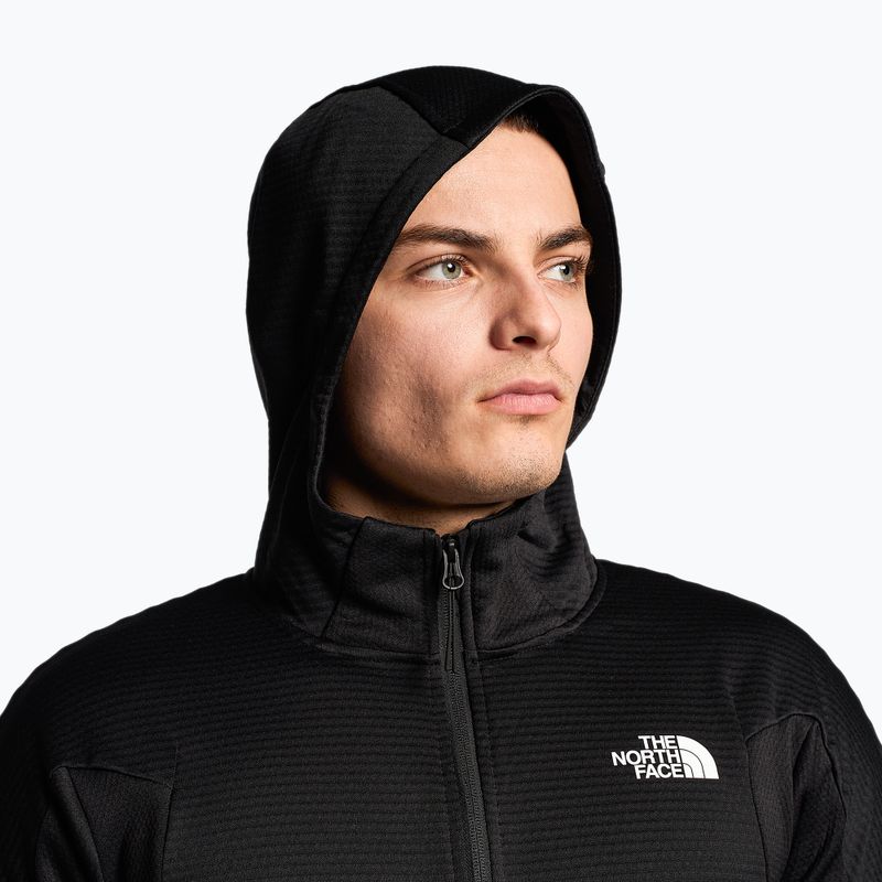 Herren-Trekking-Sweatshirt The North Face Ma Full Zip Fleece asphaltgrau/schwarz 3