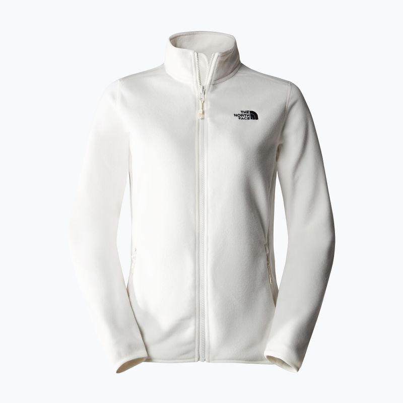Damen Fleece-Sweatshirt The North Face 100 Glacier Fz gardenia weiß 5