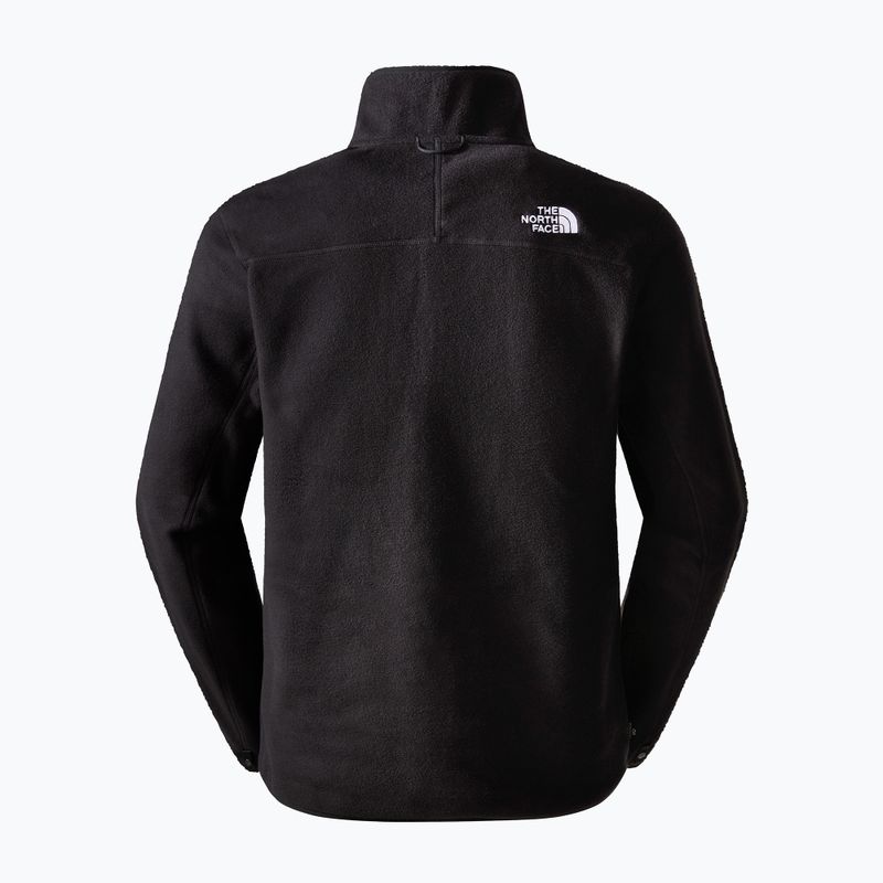 Herren Fleece-Sweatshirt The North Face 100 Glacier Full Zip schwarz 6